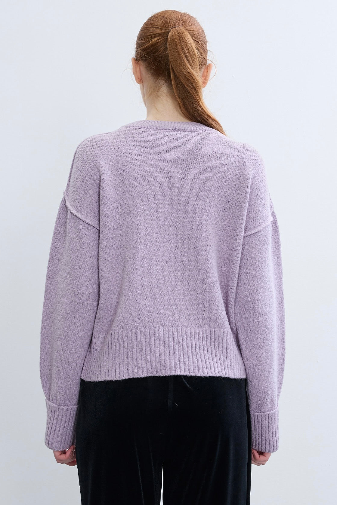 Soft Wool Textured Sweater