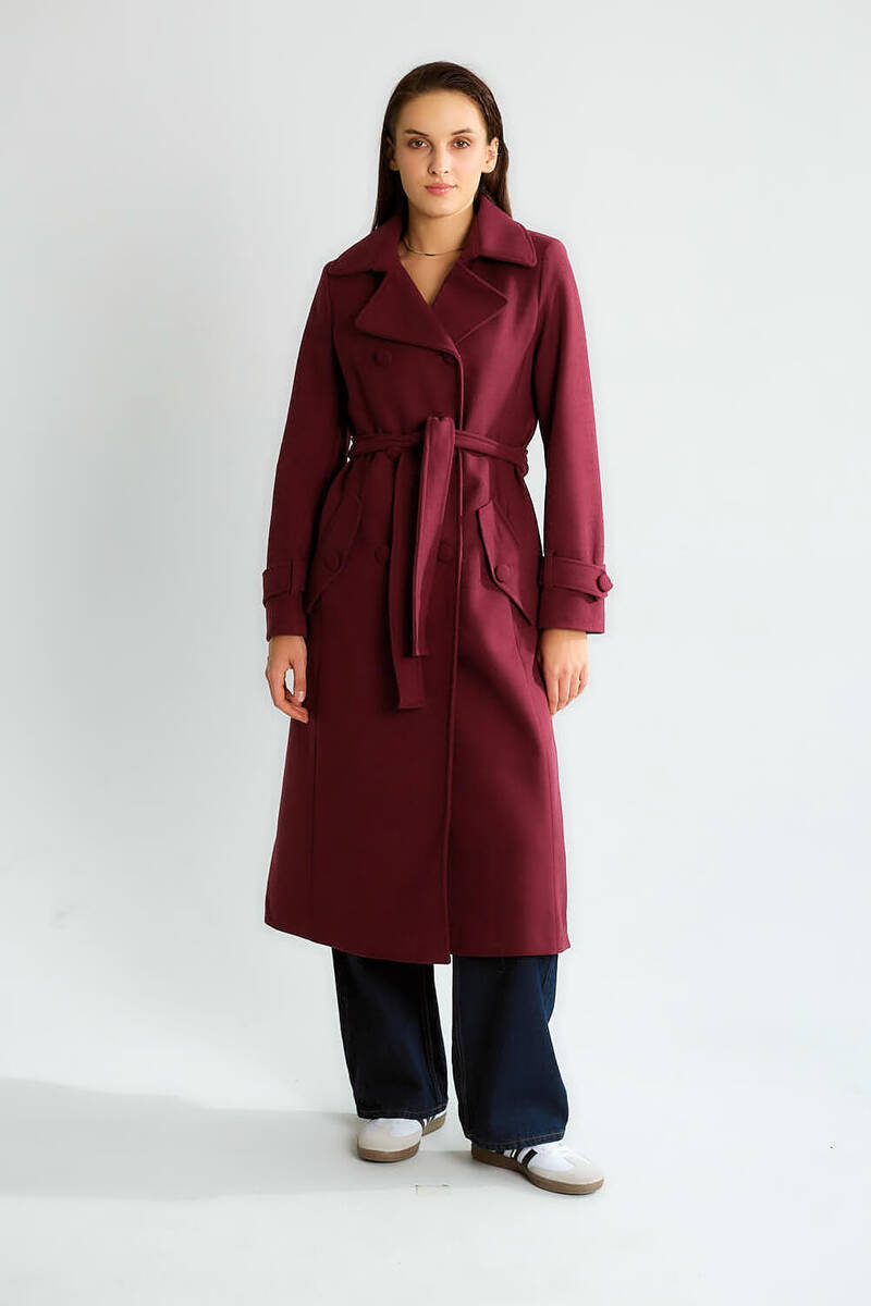 Elegant Belted Coat
