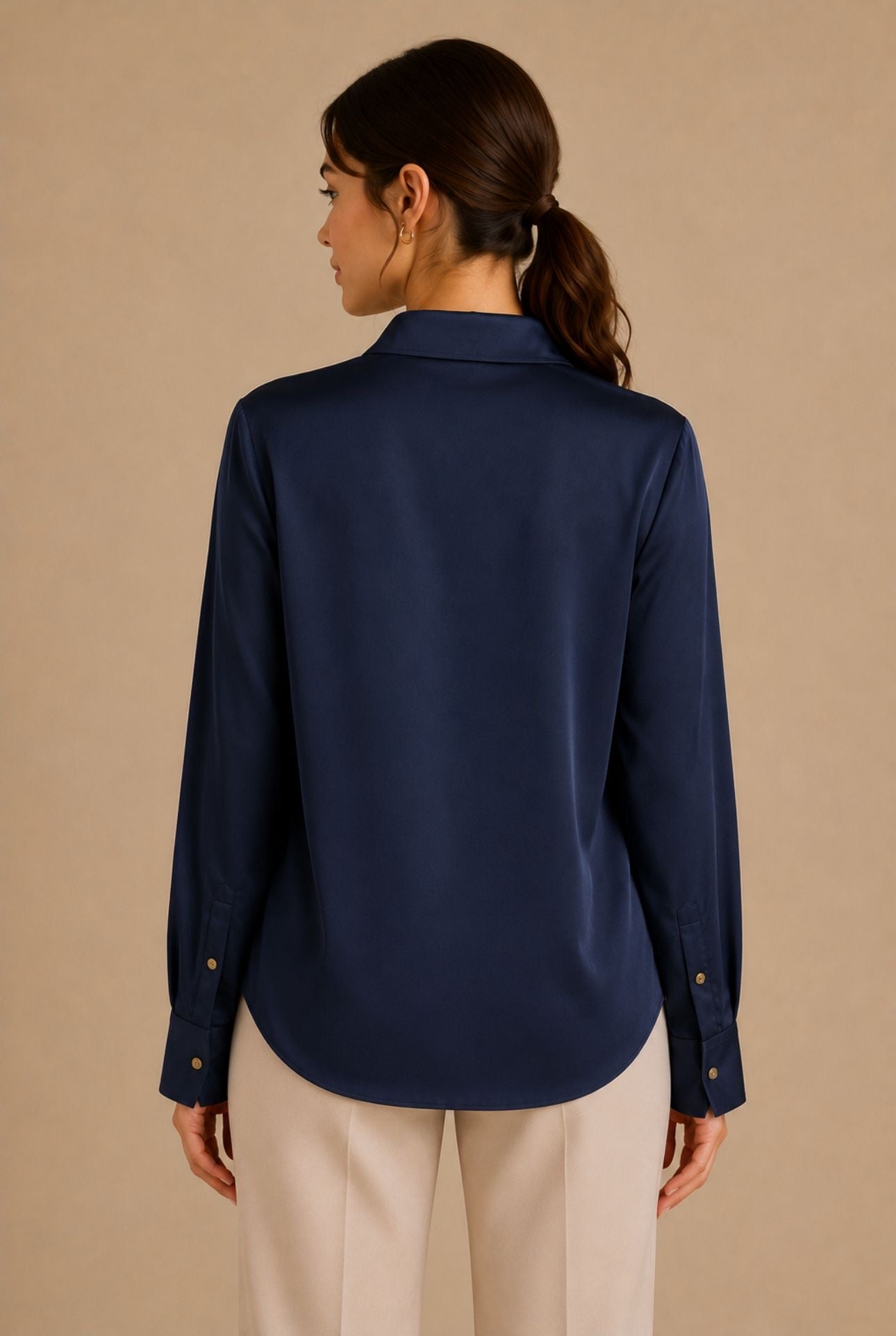 Front Tie Elegant Shirt