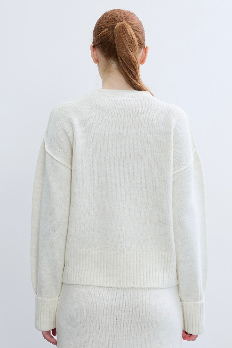 Soft Wool Textured Sweater