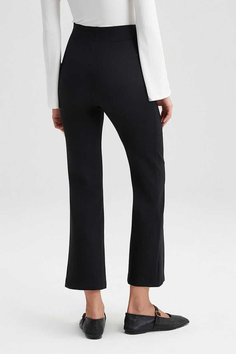 Elastic Waisted Crepe Trousers