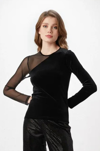 Velvet Blouse