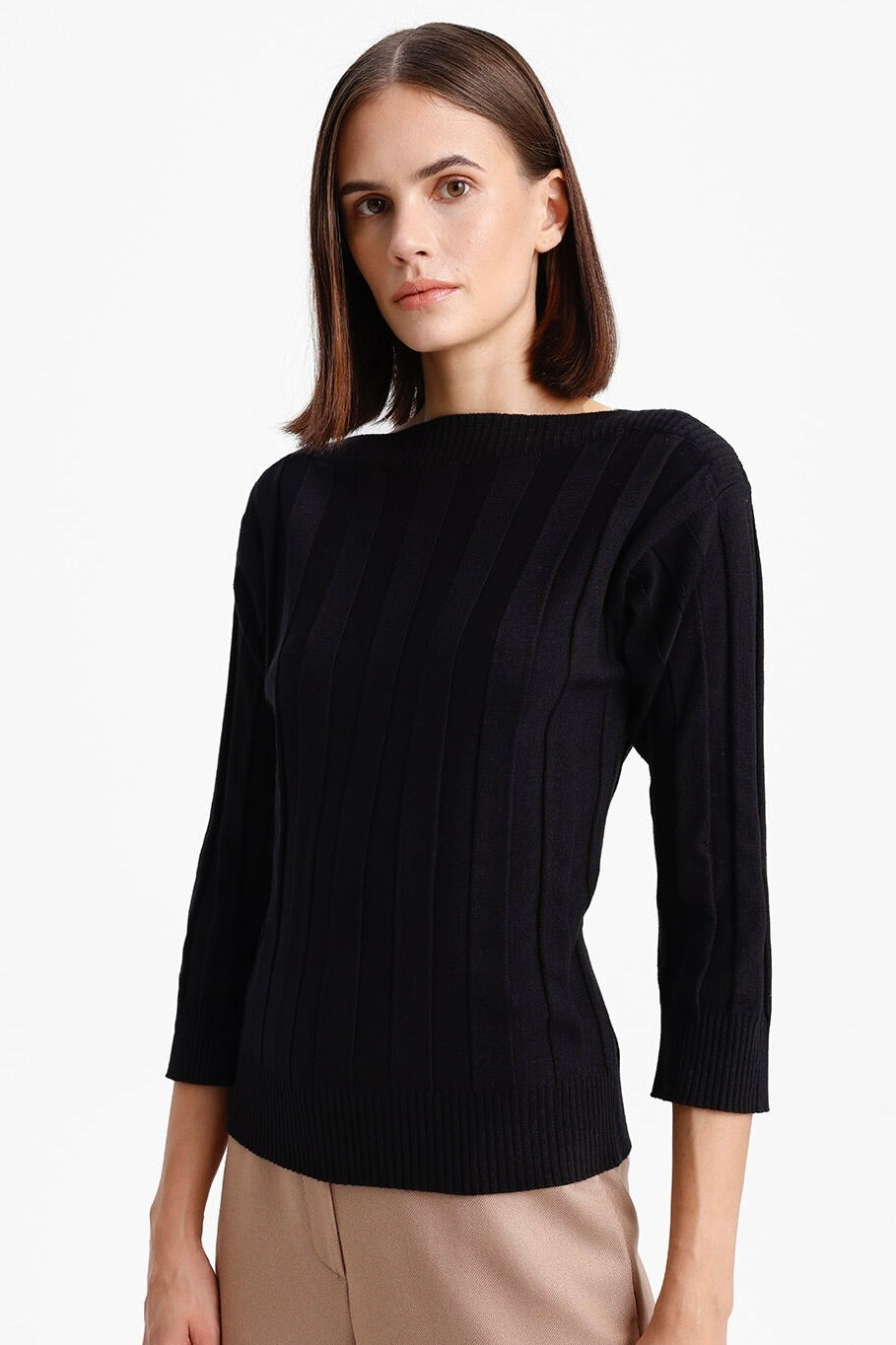 Three Quarter Sleeve Sweater