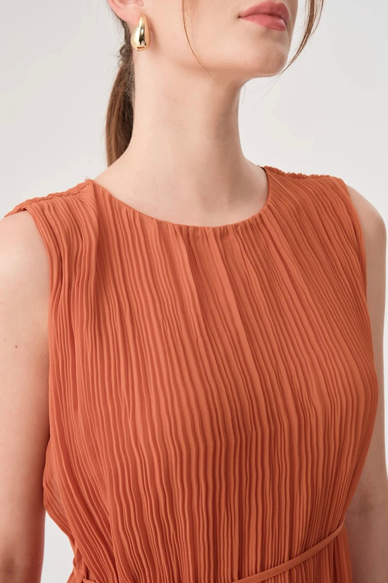 Pleated Blouse