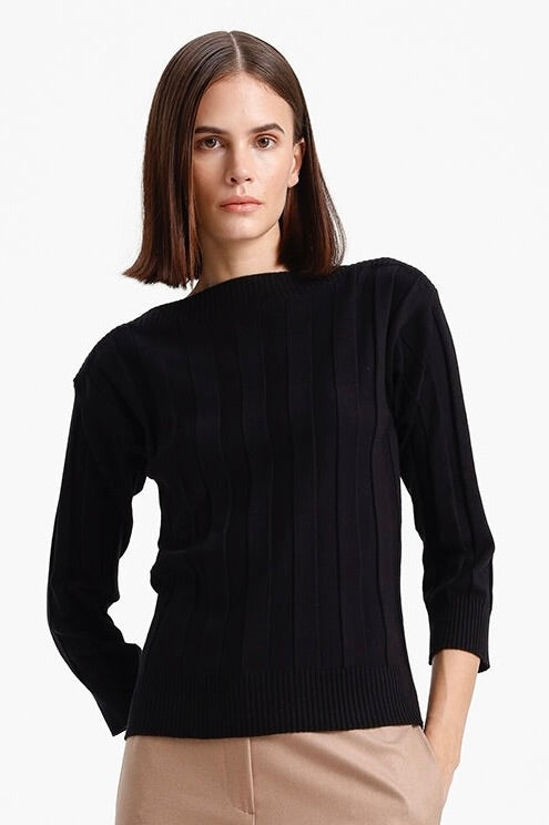 Three Quarter Sleeve Sweater