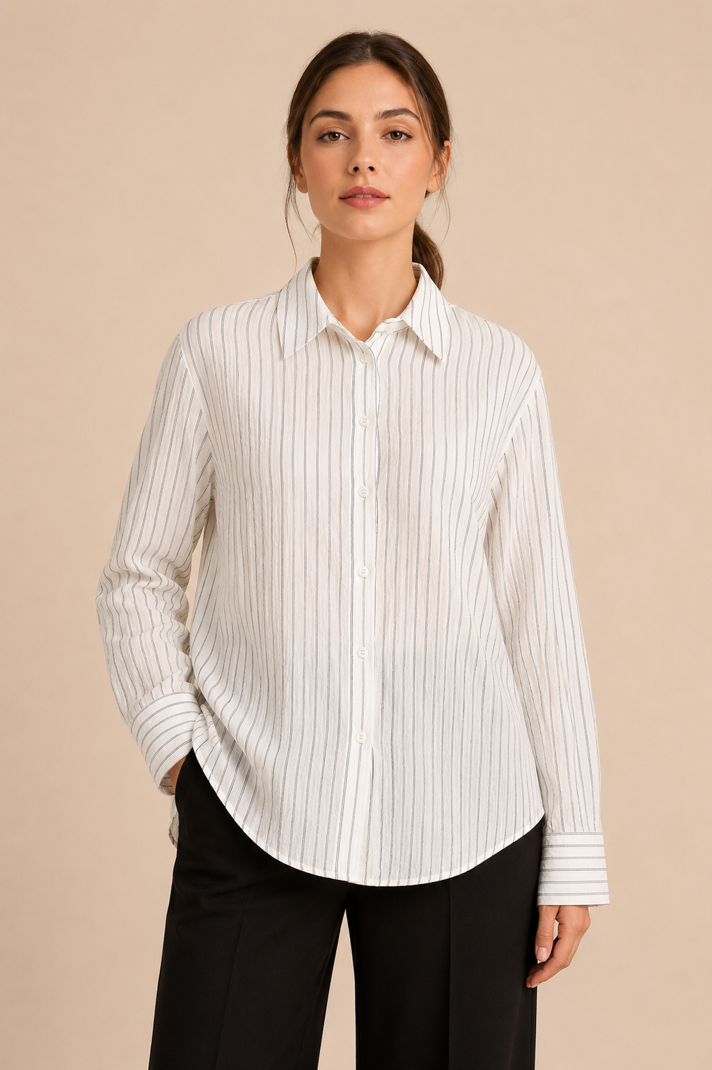 Pinstripe Shirt