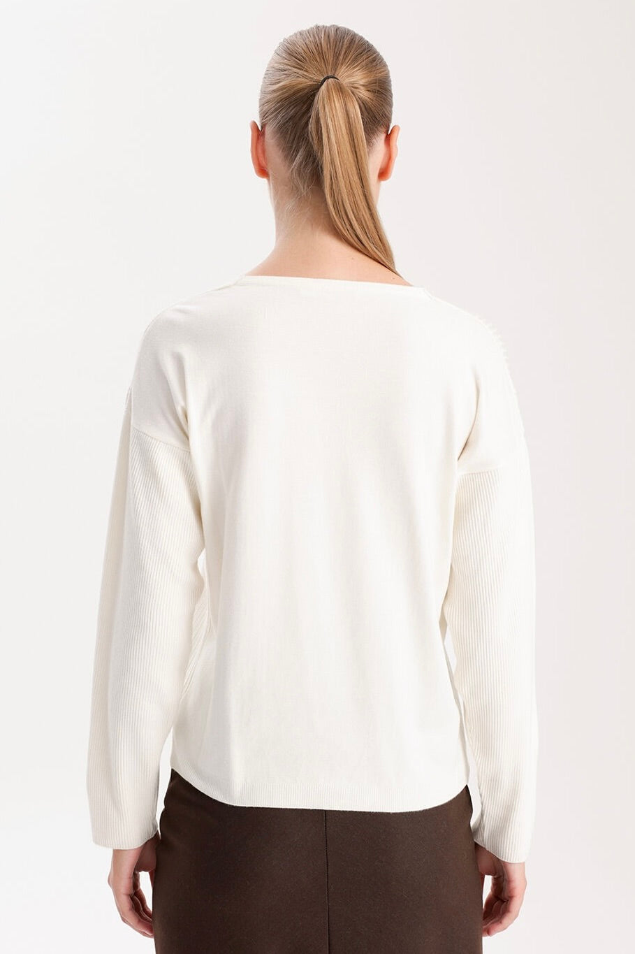 V Neck Oversize Sweater