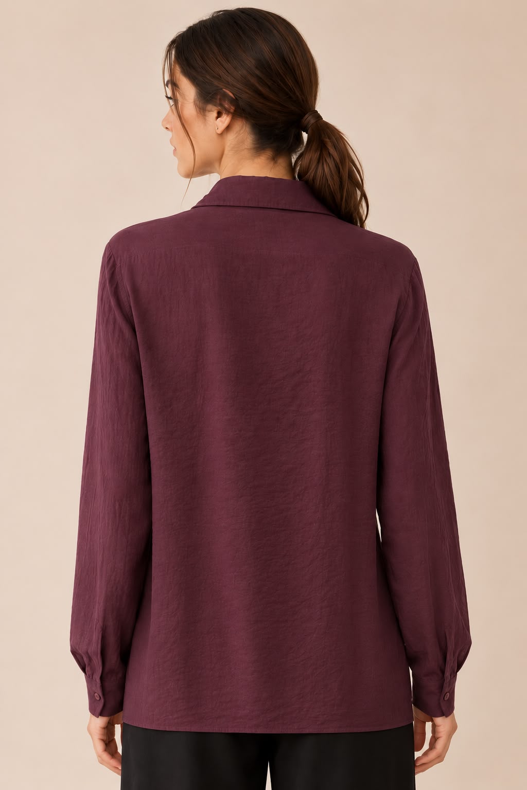 Classic Vertical Ruffle Shirt