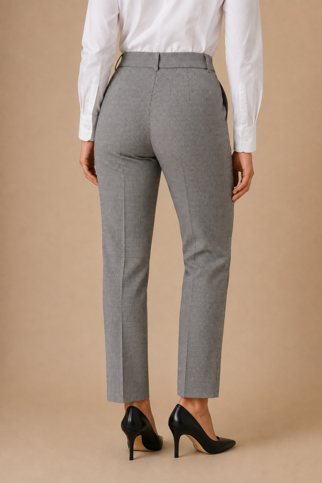 Caro Straight Pants With Buttons