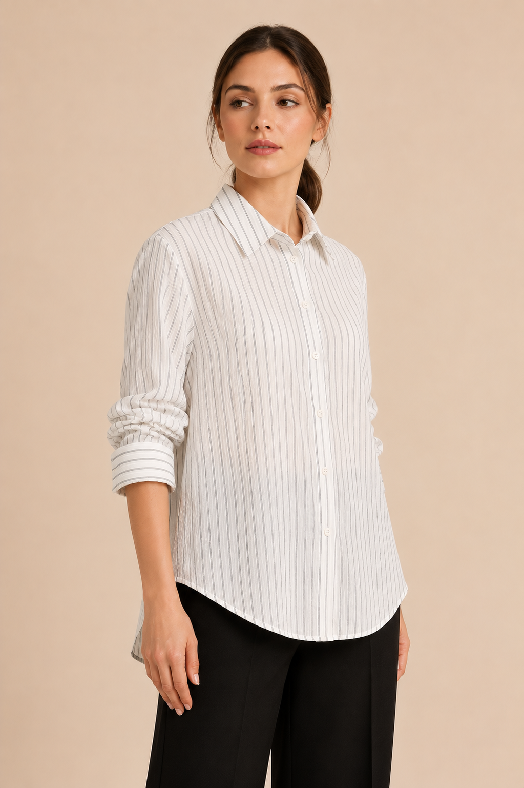 Pinstripe Shirt