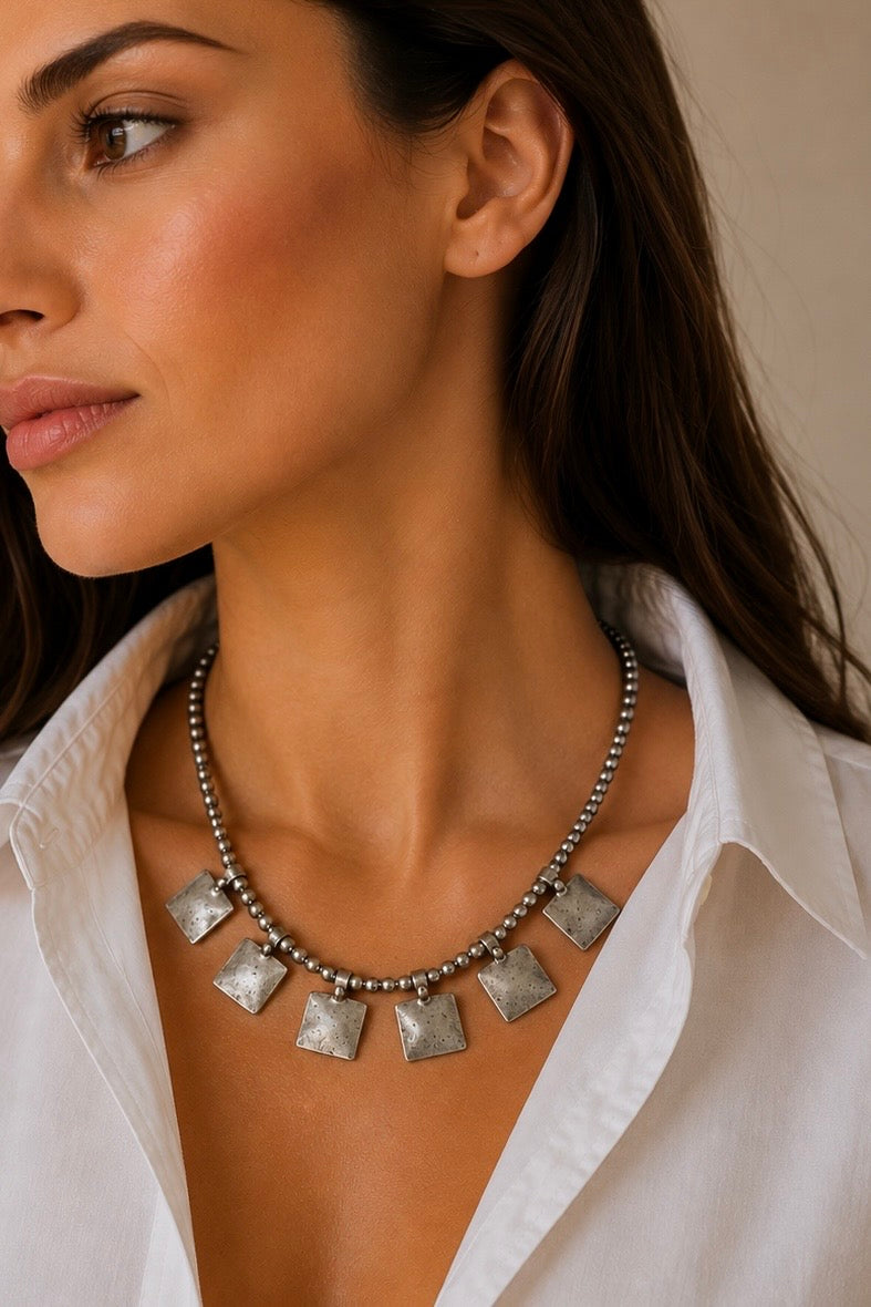 Antique Silver Necklace
