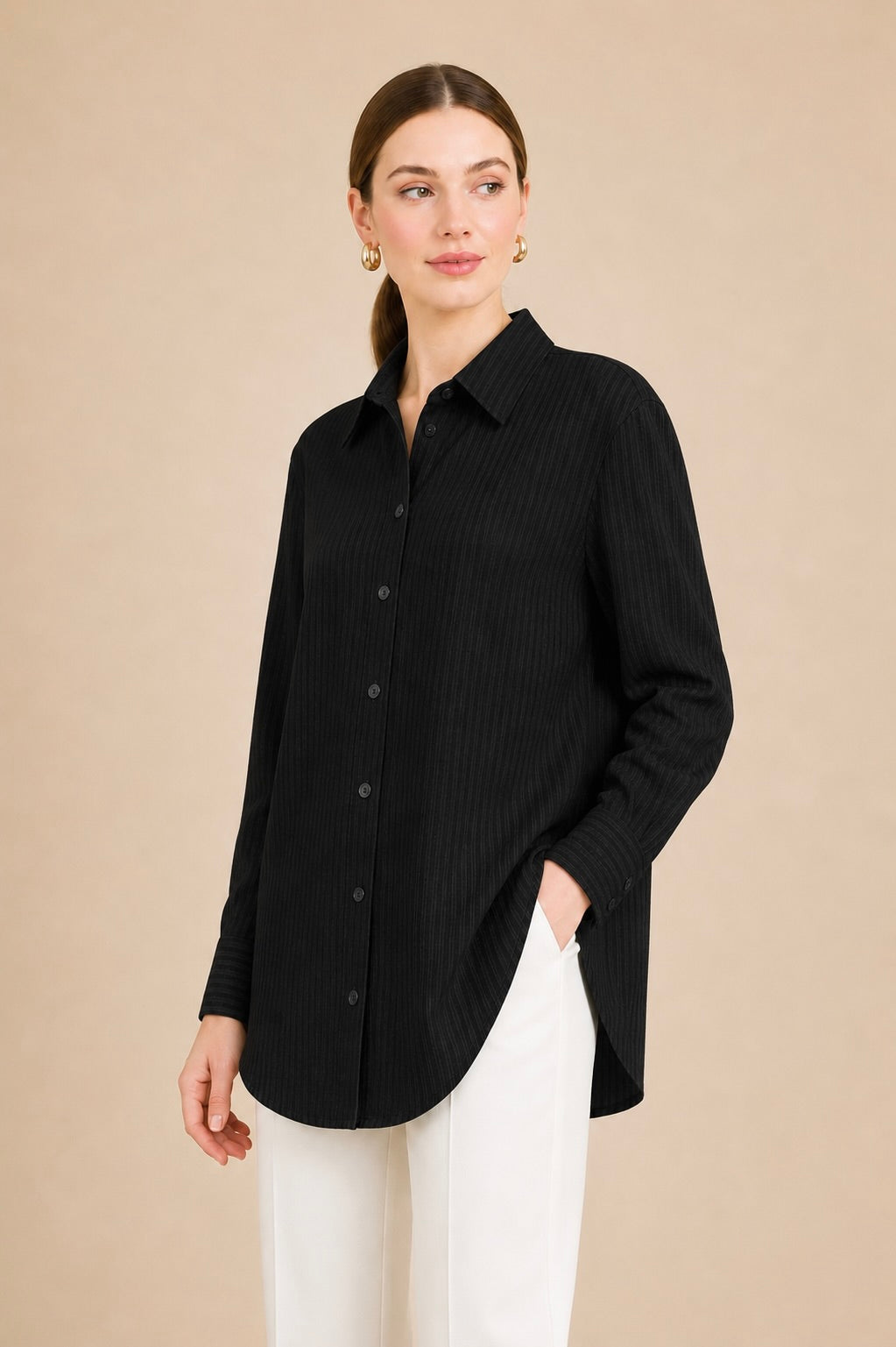 Soft Stripe Classic Shirt
