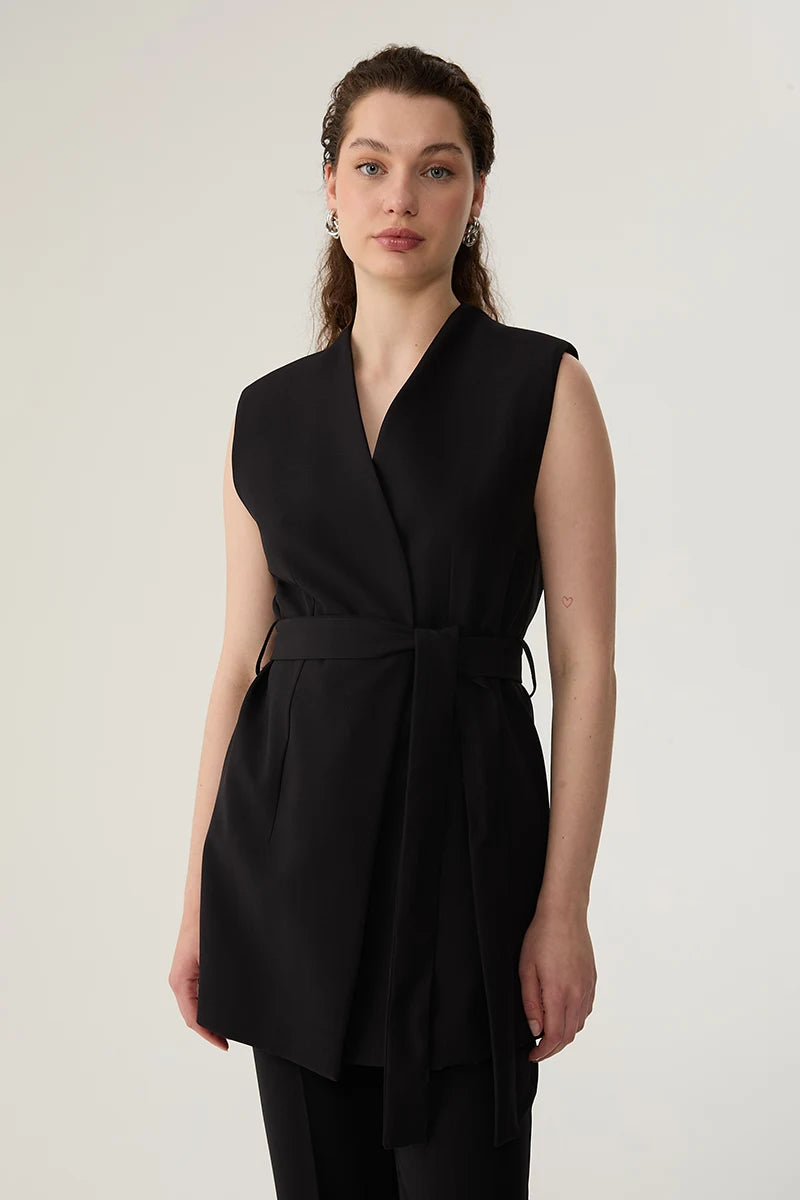 Belted Vest