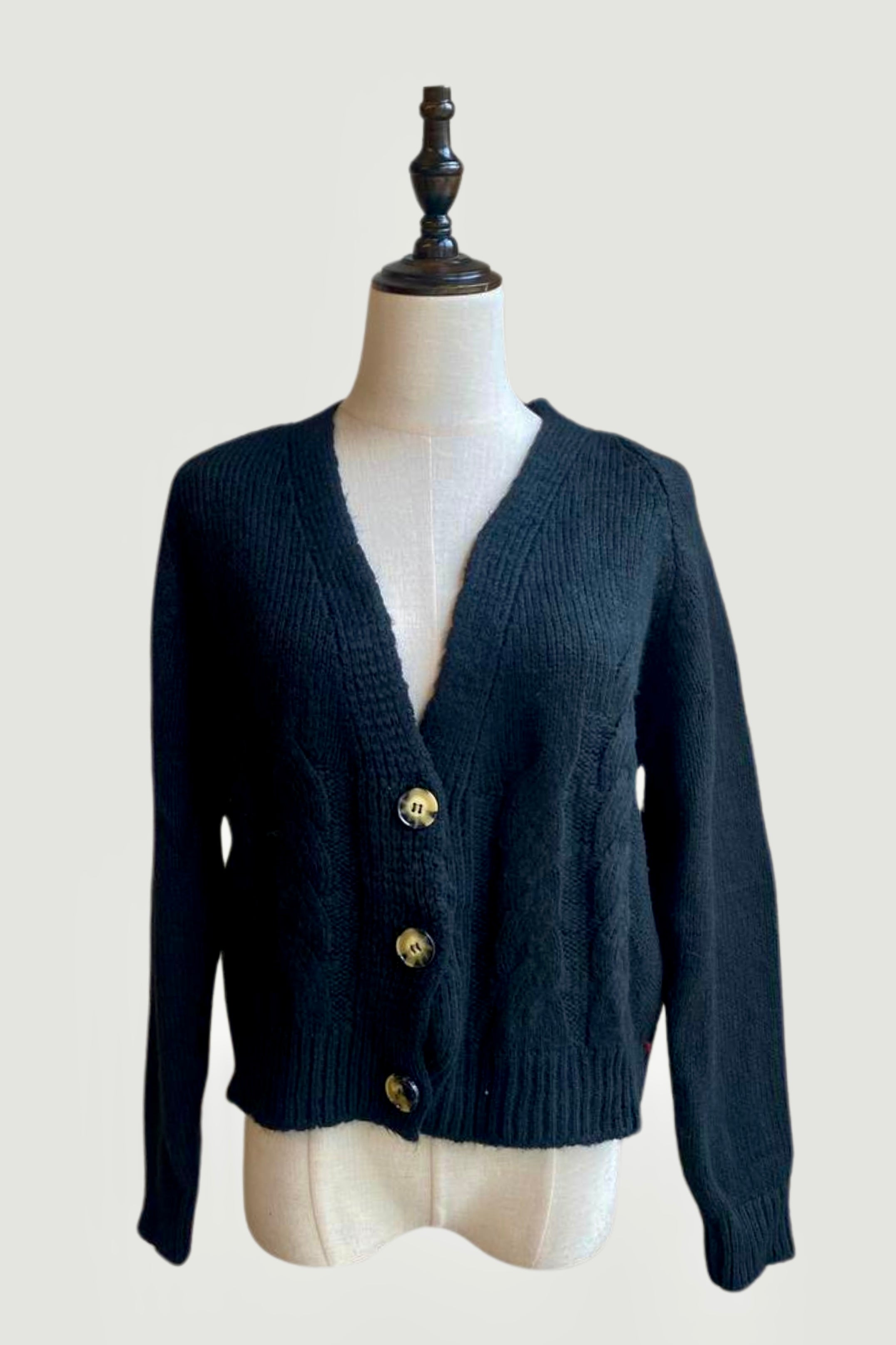 Wool Short Cardigan