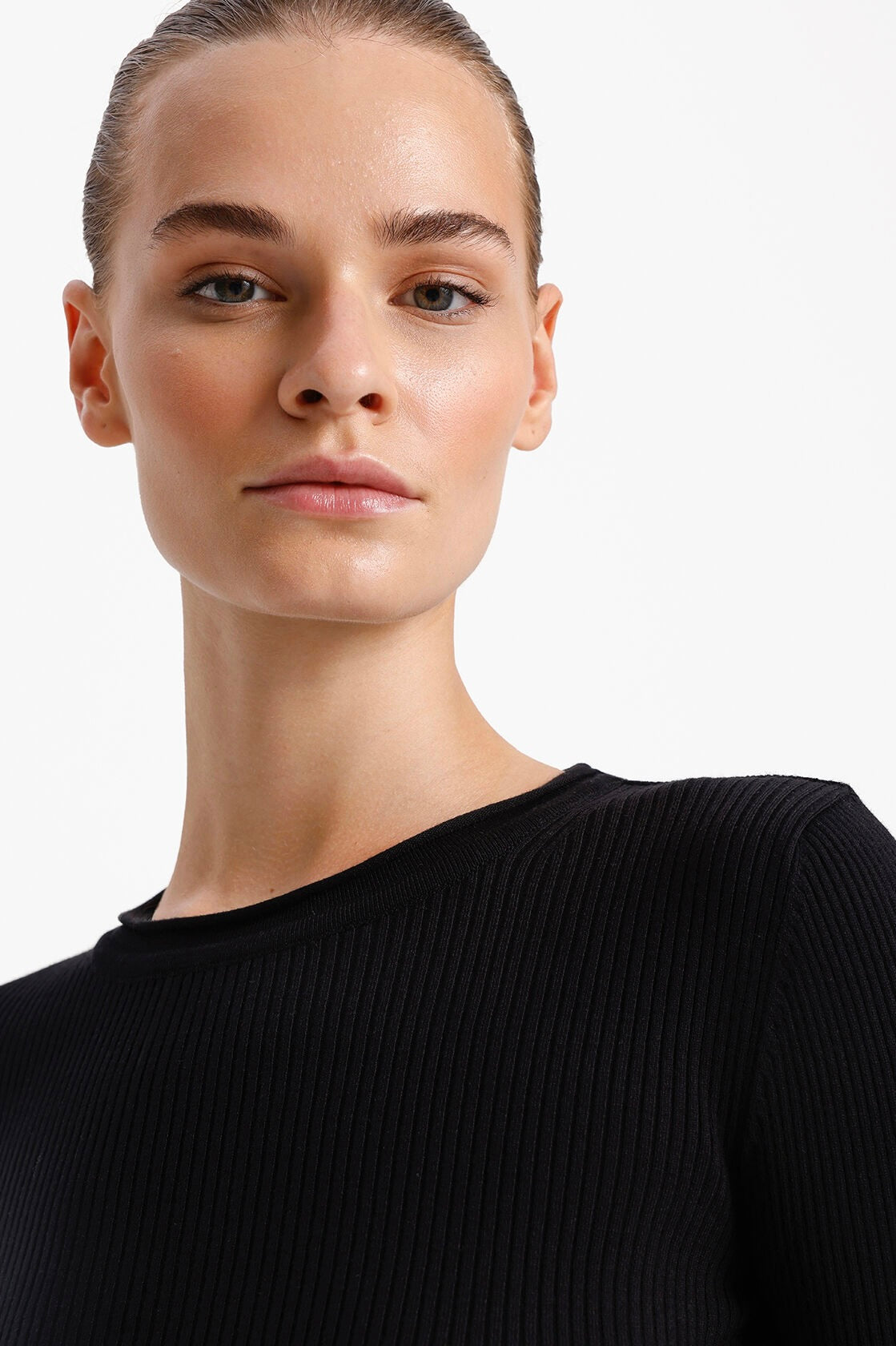 Viscose Crew Neck Sweater