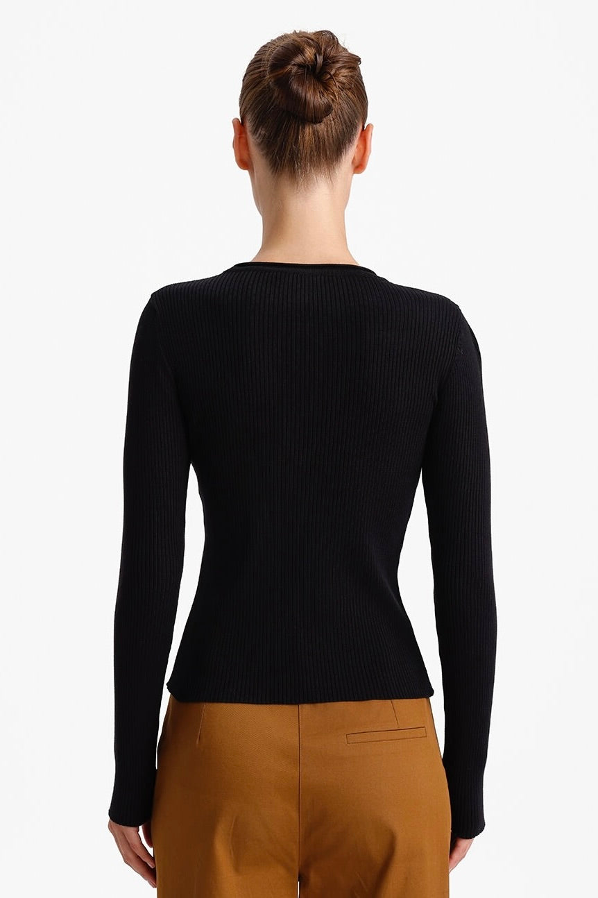 Viscose Crew Neck Sweater