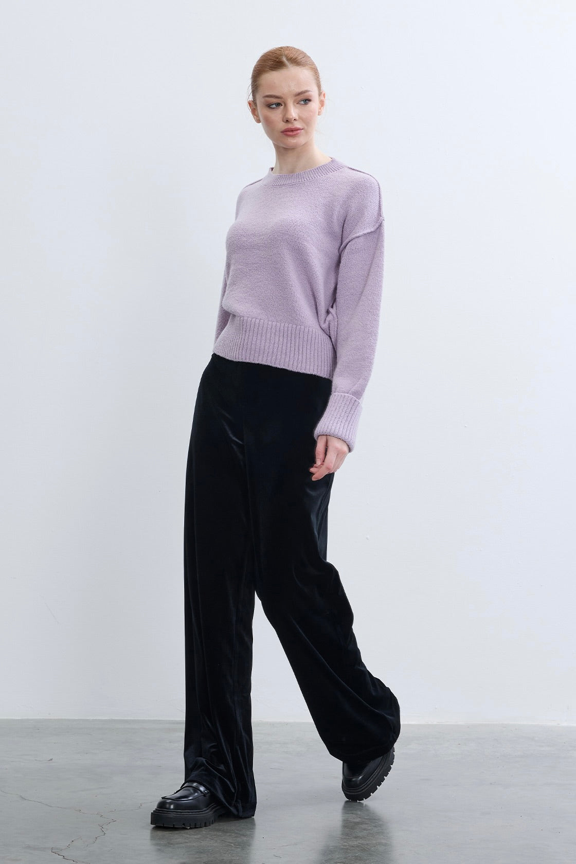 Soft Wool Textured Sweater