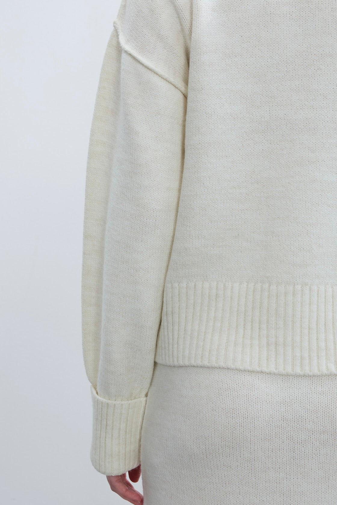 Soft Wool Textured Sweater
