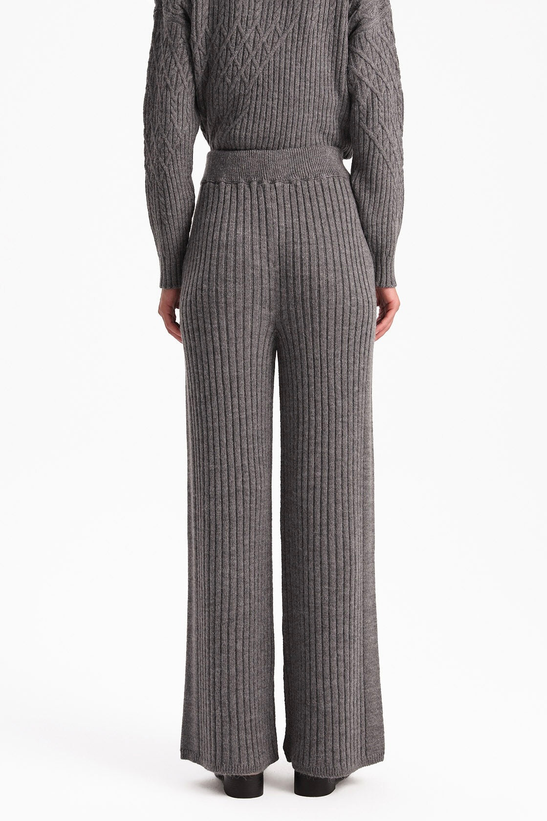 Patterned Knitted Suit