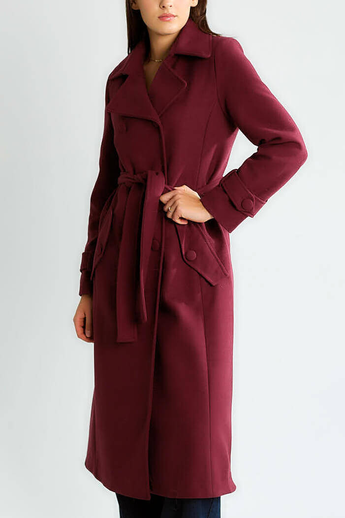 Elegant Belted Coat
