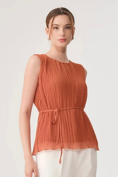 Pleated Blouse