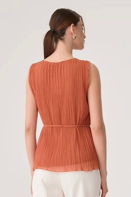 Pleated Blouse