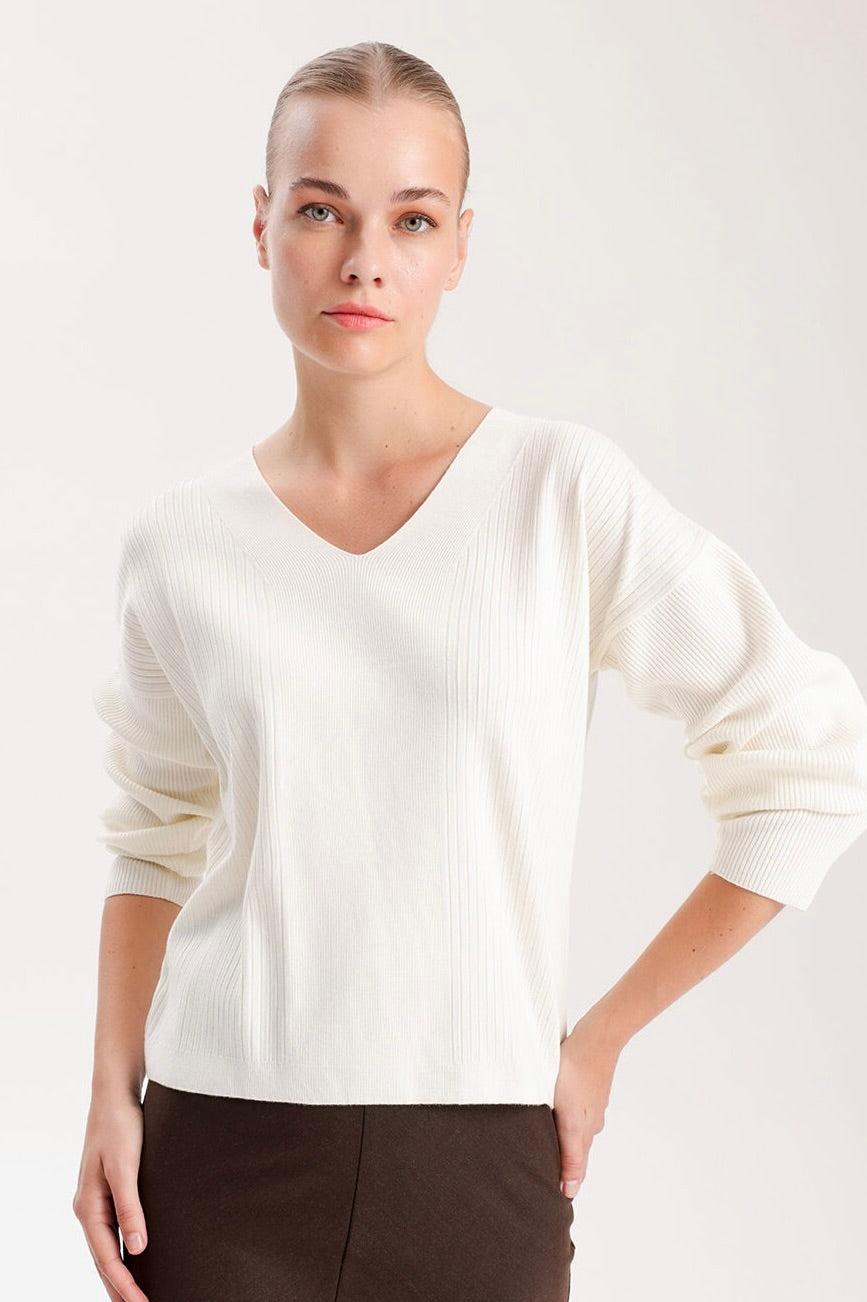 V Neck Oversize Sweater