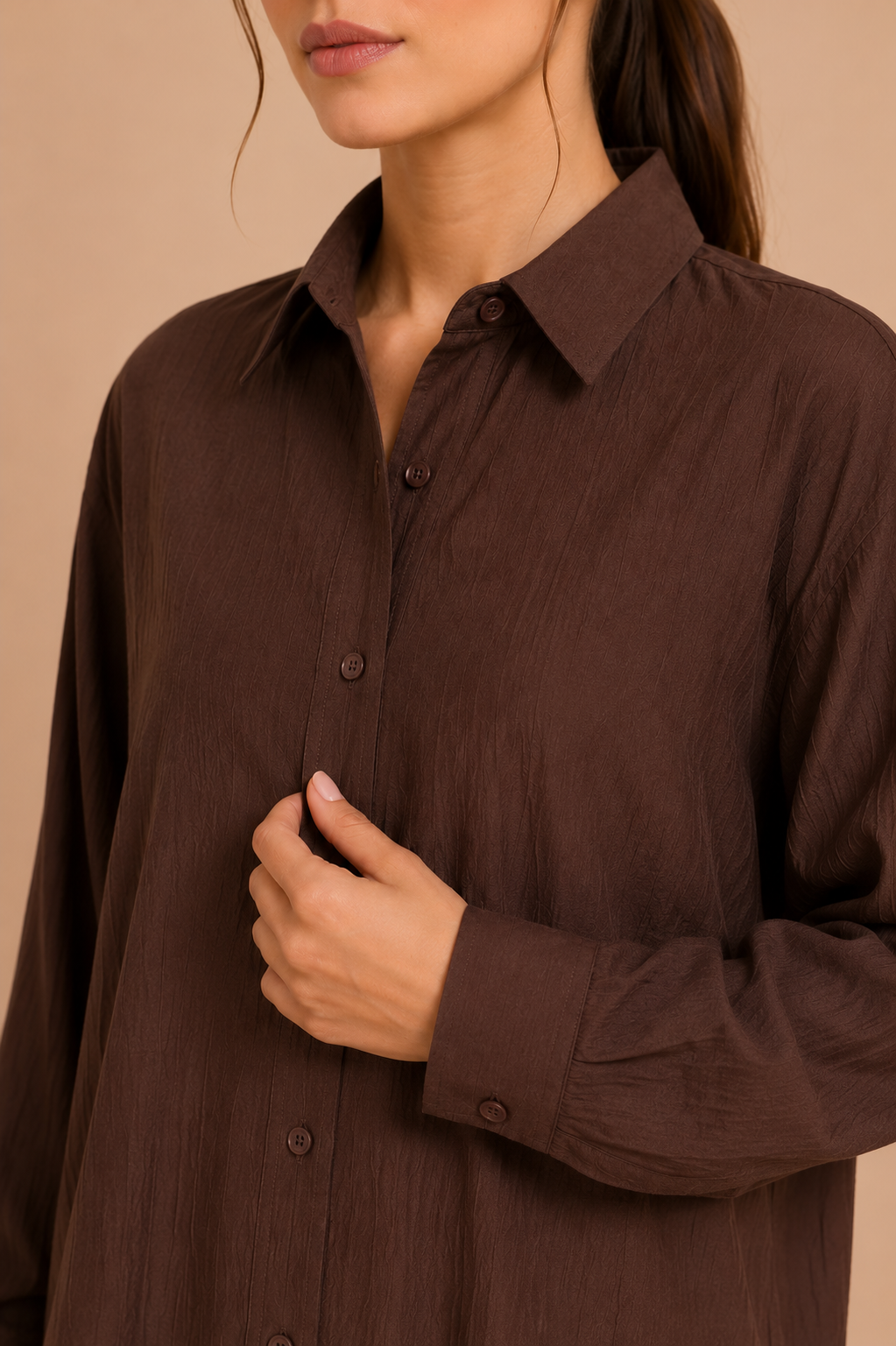 Vertical Textured Shirt