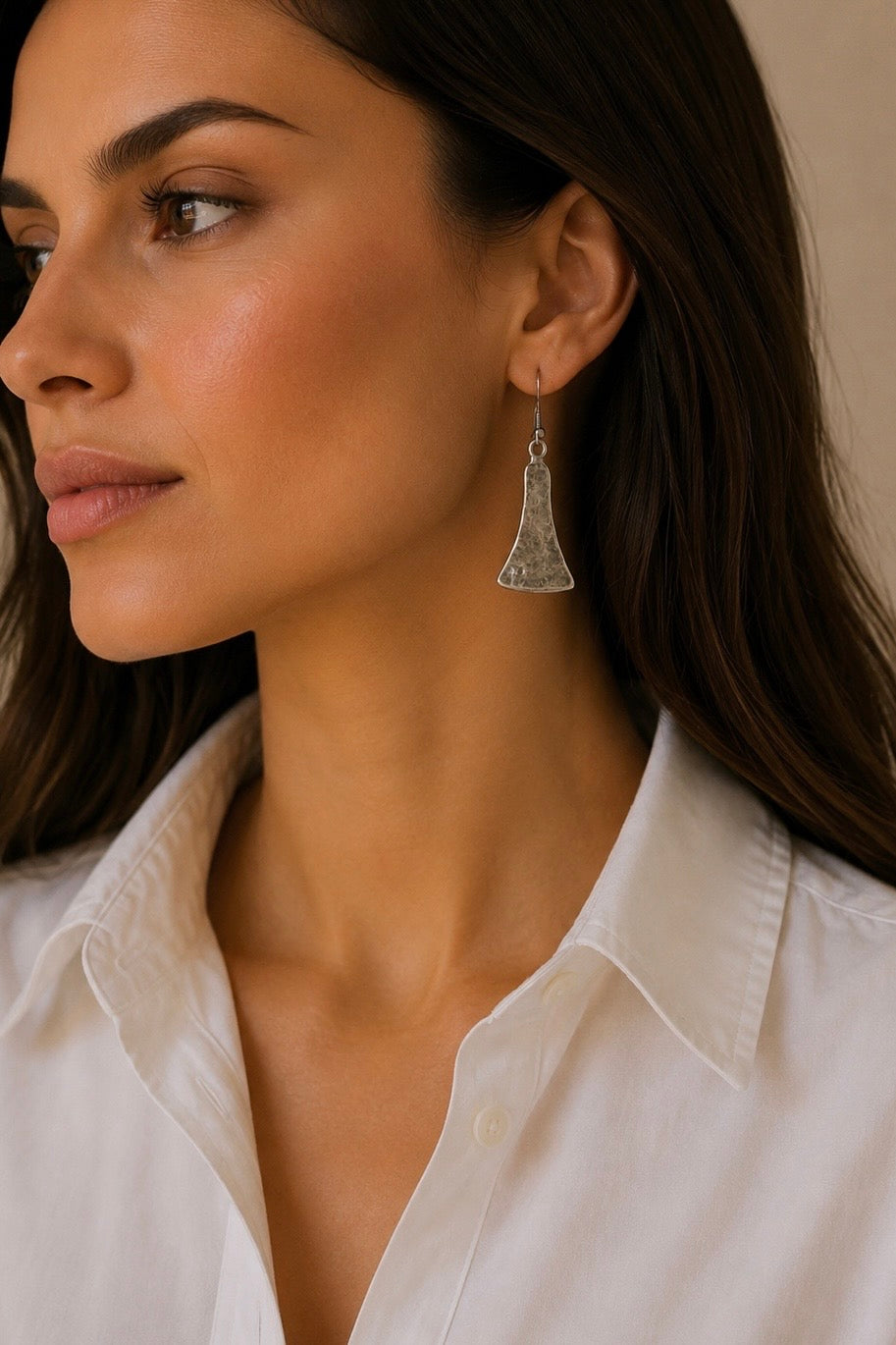 Antique Silver Earring