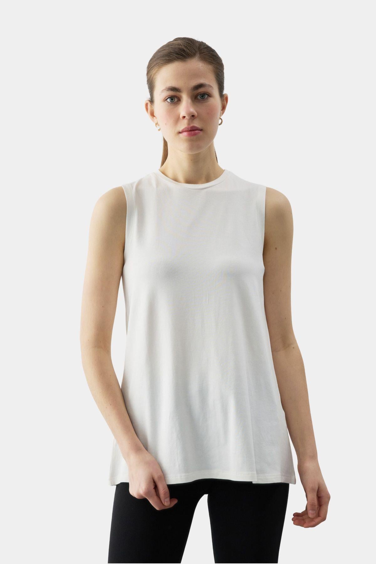 Soft Flow Sleeveless Long Top