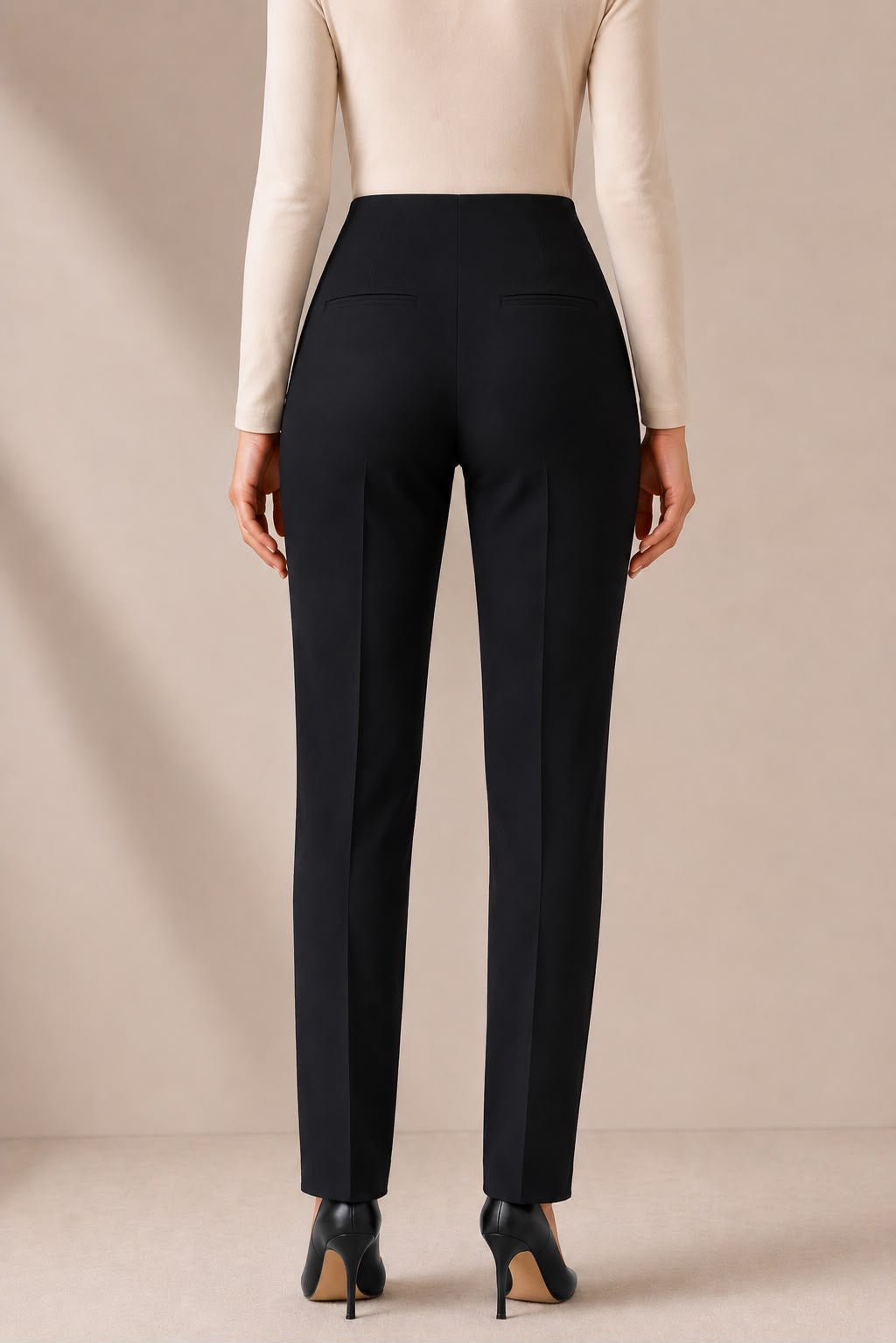 High Waisted Classic Trouser