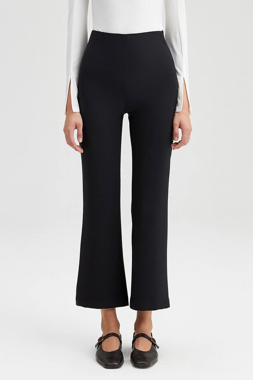 Elastic Waisted Crepe Trousers