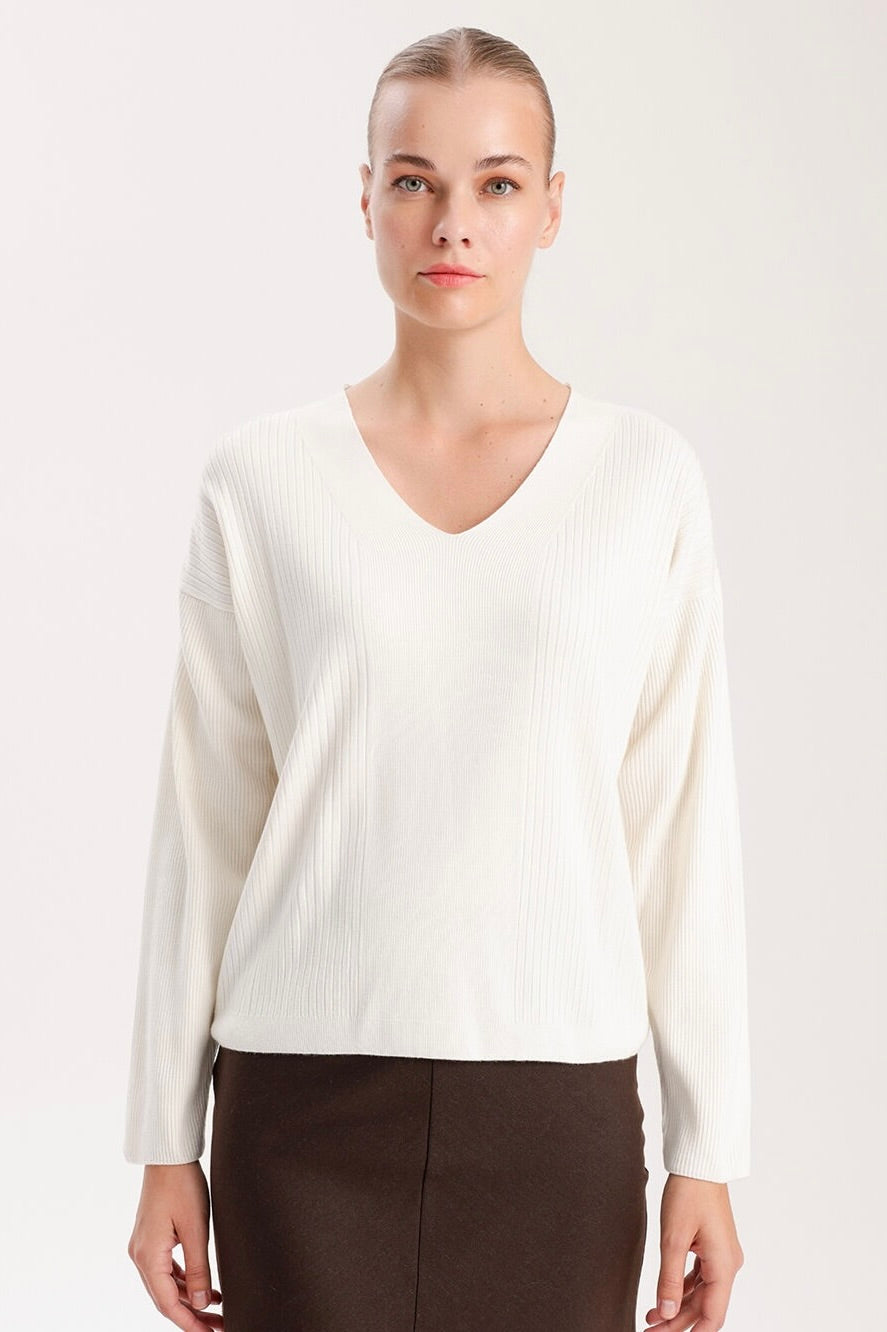 V Neck Oversize Sweater