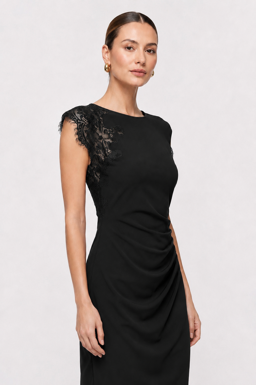 Signature Lace Midi Dress
