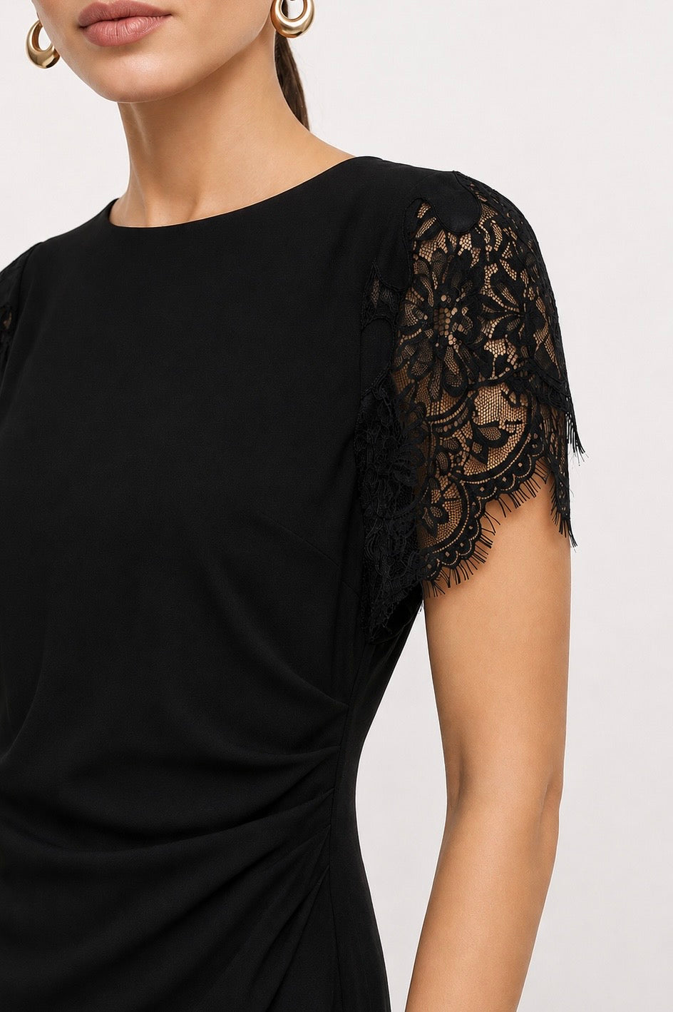 Signature Lace Midi Dress