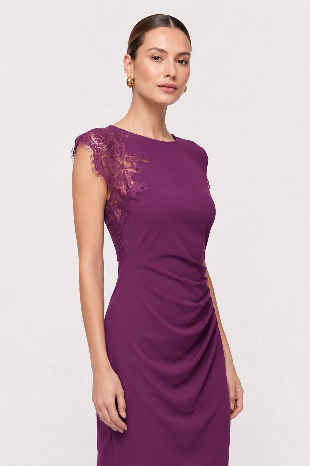 Signature Lace Midi Dress