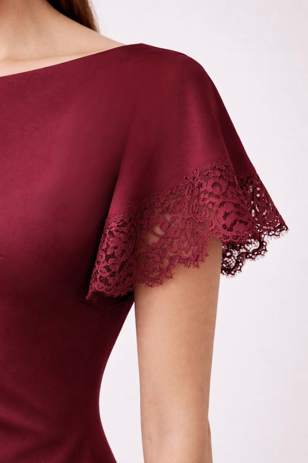 Asymmetric Detail Long Dress