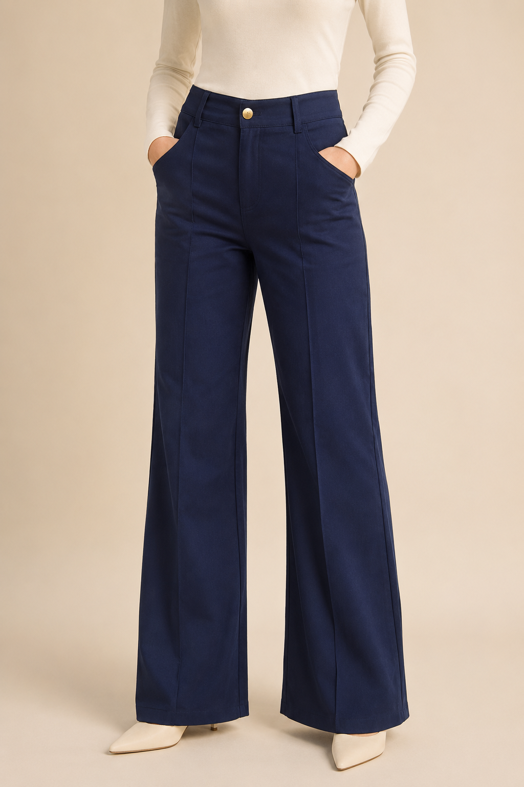 Center Seam Straight Pants