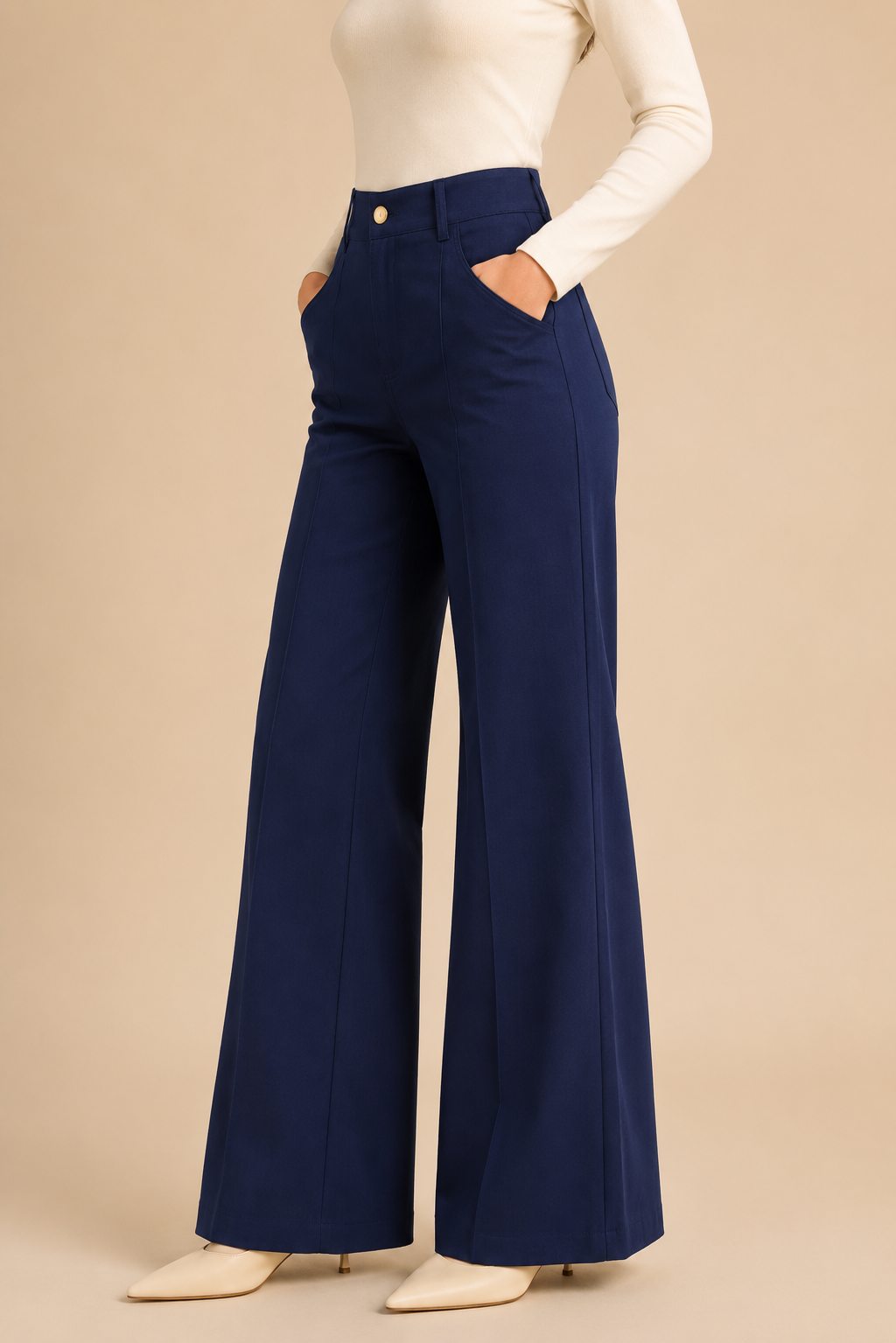 Center Seam Straight Pants