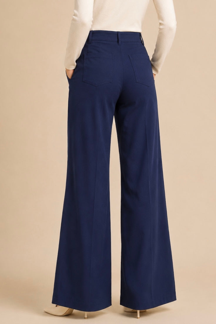 Center Seam Straight Pants
