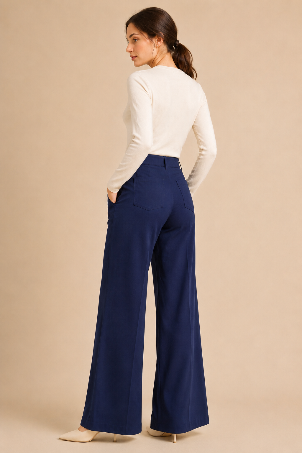 Center Seam Straight Pants