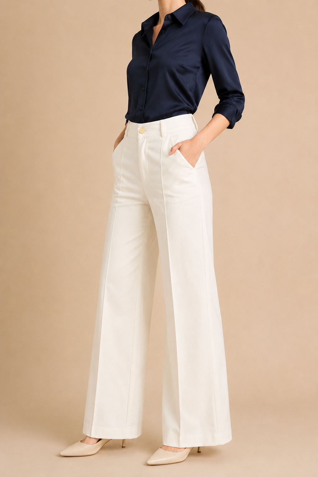 Center Seam Straight Pants