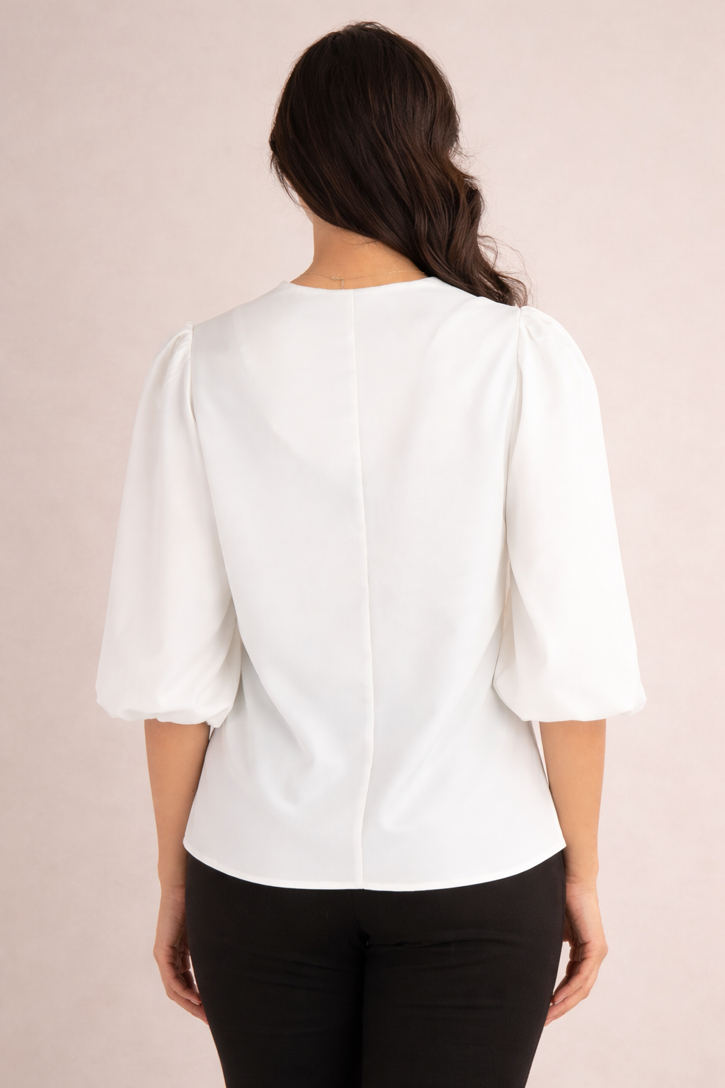 Elegant Puff Sleeve Blouse