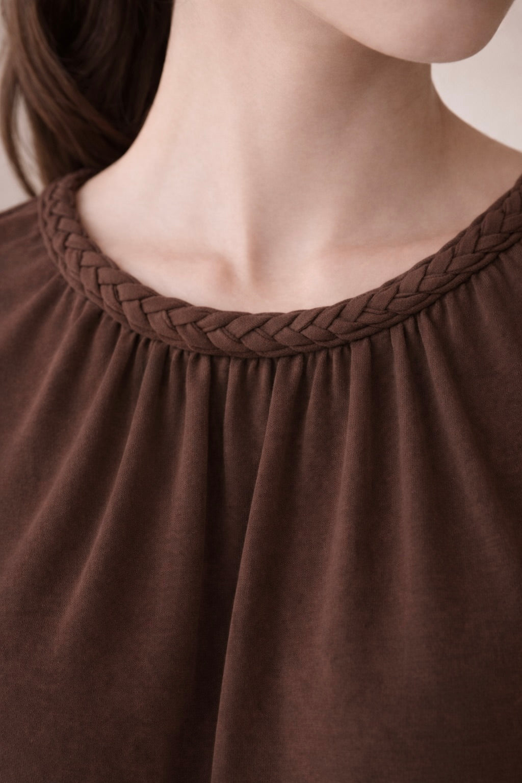 Braided Detail Long Dress