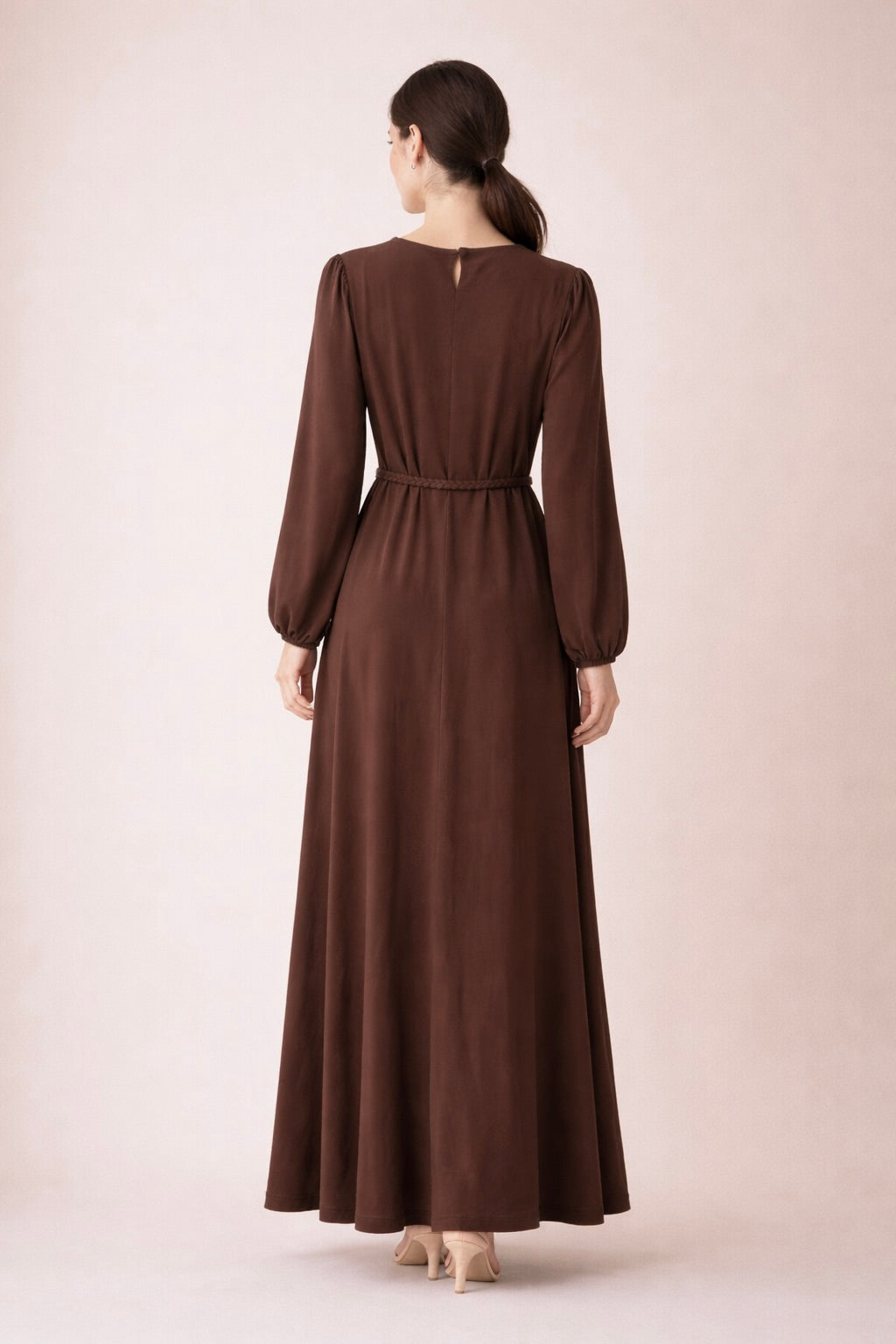 Braided Detail Long Dress