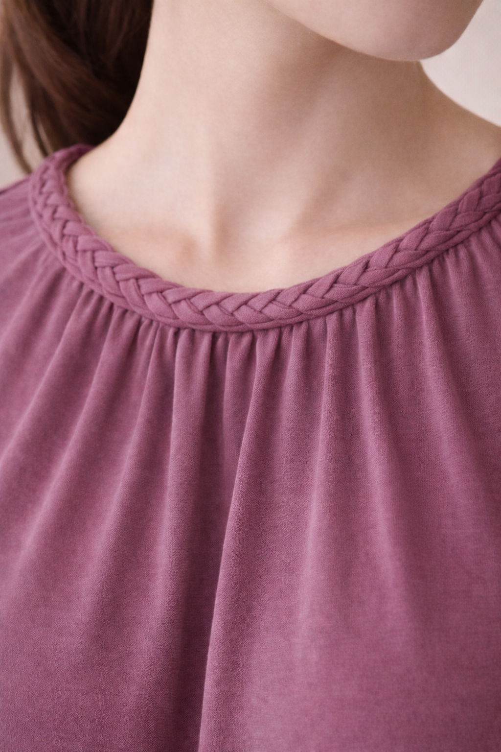 Braided Detail Long Dress