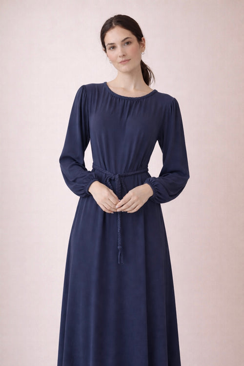 Braided Detail Long Dress
