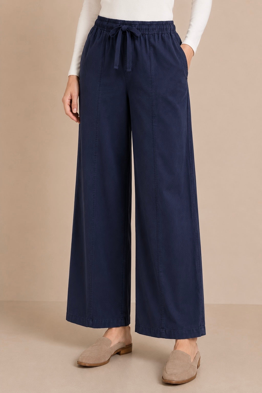 Relaxed Drawstring Pants