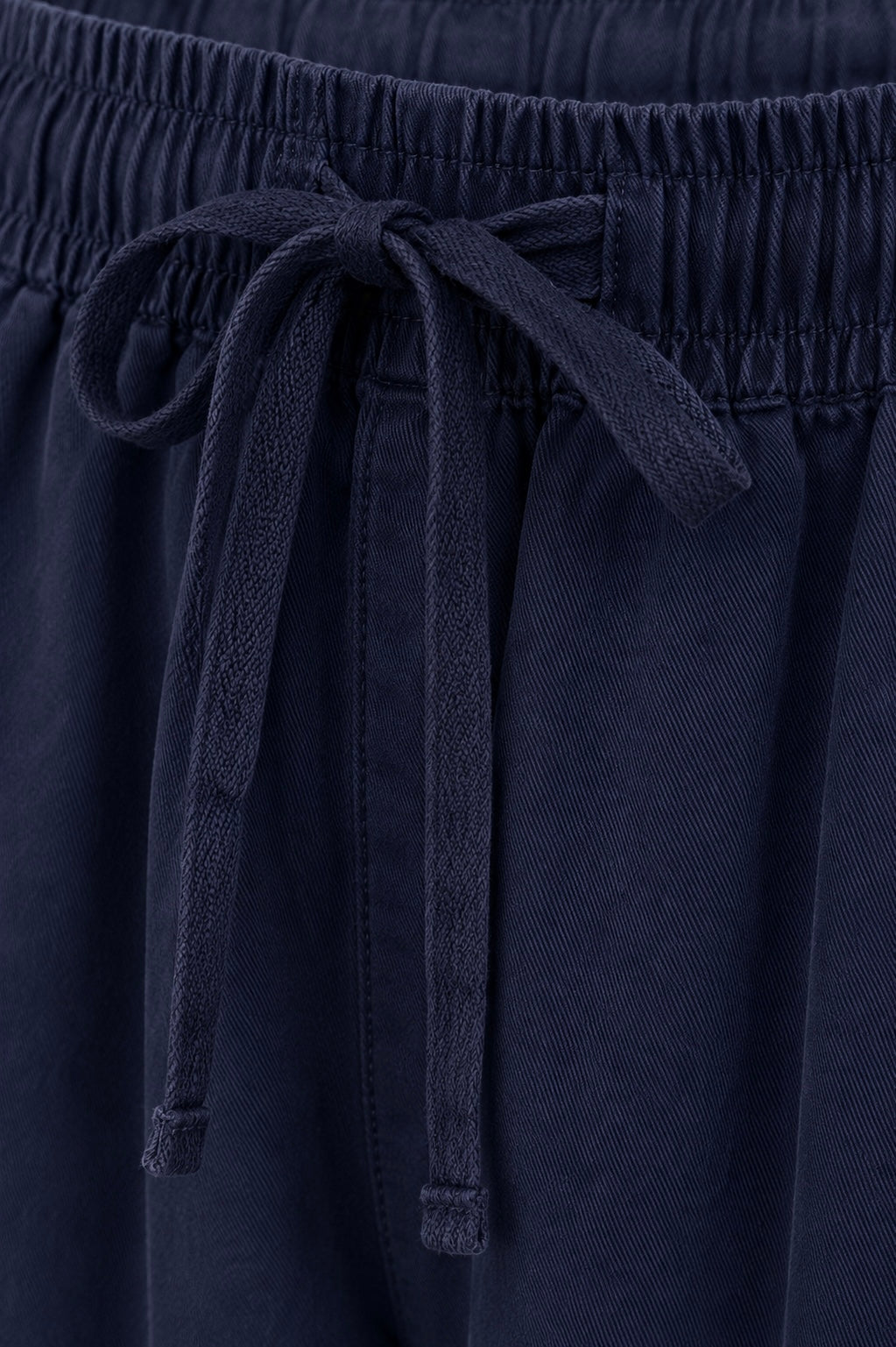 Relaxed Long Drawstring Pants