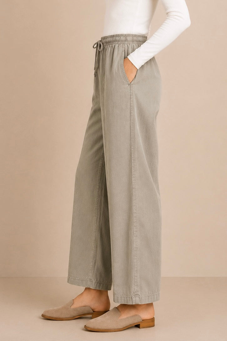 Relaxed Drawstring Pants
